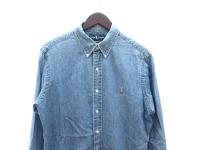 ラルフローレン RALPH LAUREN シャンブレーシャツ ボタンダウン