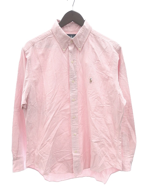 ラルフローレン Ralph Lauren シャツ 長袖 ボタンダウン Xl ピンク Ct メンズ 195 ベクトルパーク