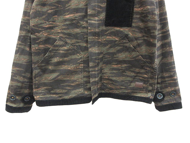 ビラボン BILLABONG ステンカラージャケット ジップアップ 長袖 切替 