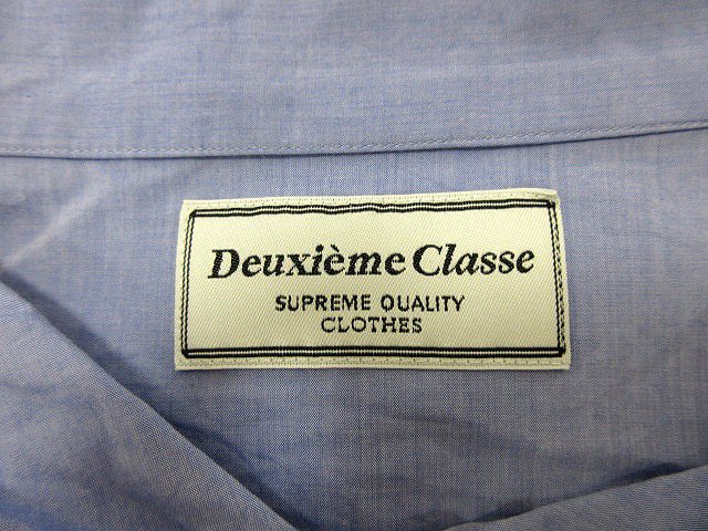ドゥーズィエムクラス DEUXIEME CLASSE シャツ スキッパーカラー