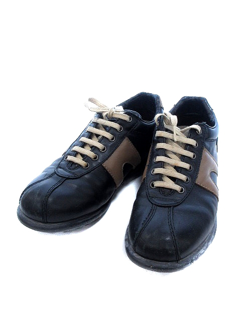 カンペール Camper スニーカー シューズ ローカット レザー 39 黒 ブラック Au レディース 195 ベクトルパーク