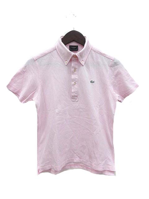 ラコステ Lacoste ポロシャツ ボタンダウン 半袖 3 ピンク Kb メンズ 195 ベクトルパーク