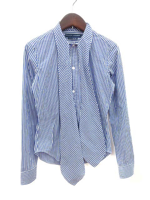 ラルフローレン RALPH LAUREN シャツ 長袖 ネクタイ ボウタイ 