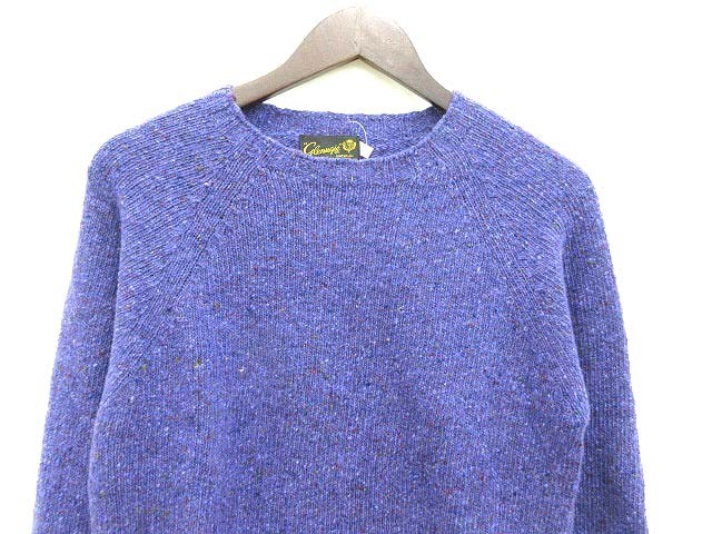 Donnachie ウールセーター 紫 48 Donnachie ウールセーター 紫 48 やっぱりDONNACHIE（ドナチー