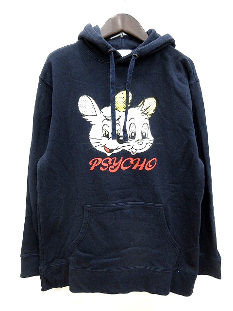 トウキョウカルチャートバイビームス Tokyo Cultuart By Beams パーカー プルオーバー スウェット プリント 長袖 Xl 紺 ネイビー Mn メンズ 195 ベクトルパーク