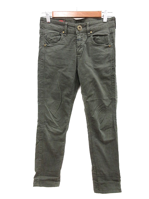 マリテフランソワジルボー Marithe Francois Girbaud パンツ スキニー S 緑 カーキ Mn レディース 195 ベクトルパーク