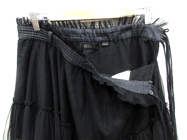 DIESEL】チュールスカートDIESEL ディーゼル ミリタリースカート DIESEL】チュールスカートDIESEL ディーゼル ミリタリースカート