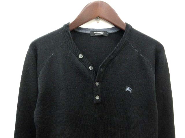 バーバリーブラックレーベル BURBERRY BLACK LABEL ニット セーター 