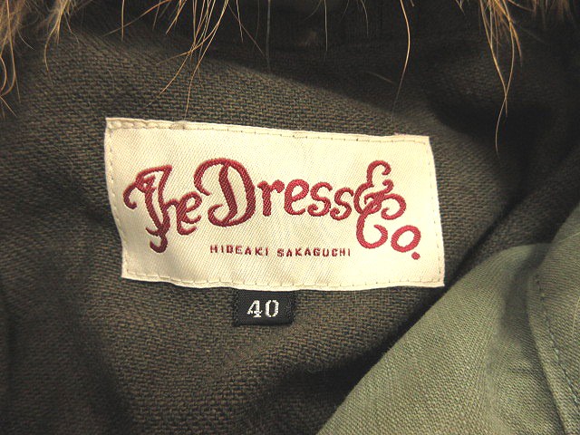 ザ ドレス&コー ヒデアキ サカグチ The Dress&Co. HIDEAKI SAKAGUCHI 