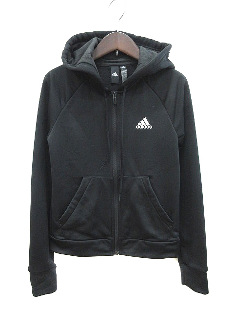 220【美品】adidas アディダス ジャージ セットアップ M 黒 adidas(アディダス) / ベーシックトラックスーツ/セットアップ