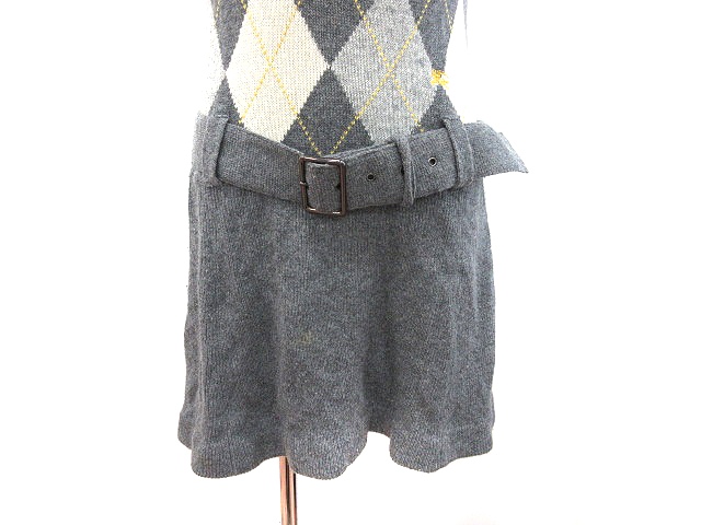バーバリーブルレーベルノースリーブ ミニワンピース BURBERRY BLUE LABEL バーバリー ブルーレーベル コットンツイル