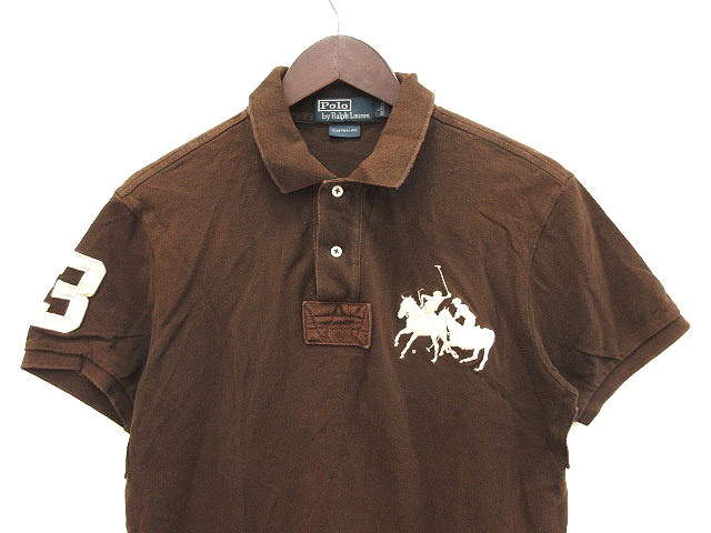 Polo Ralph Lauren ブラウン ポロシャツクラシック 新品タグ付き ポロ バイ ラルフローレン Polo by Ralph Lauren ポロシャツ