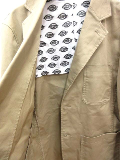 ディッキーズ Dickies テーラードジャケット シングル 背抜き M 