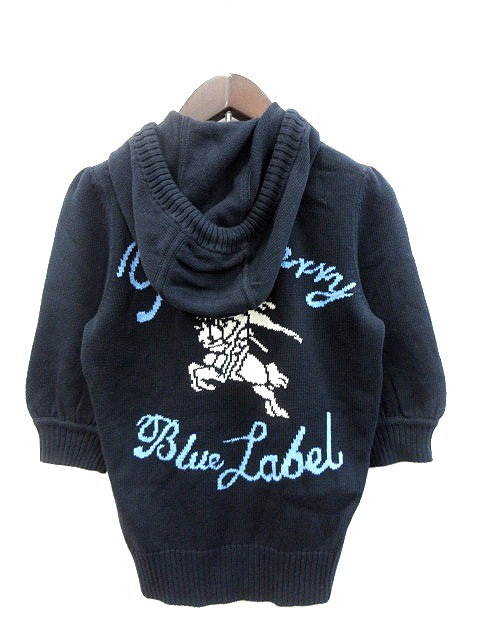 バーバリーブルーレーベル BURBERRY BLUE LABEL パーカー ジップアップ 