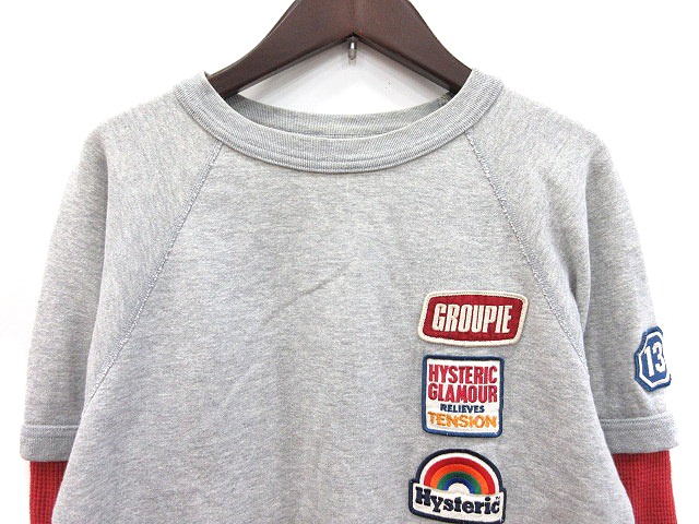 ヒステリックグラマー HYSTERIC GLAMOUR トレーナー スウェット クルー 