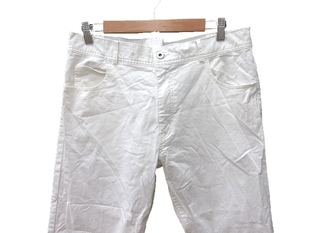 レイジブルー Rageblue パンツ ホワイトデニム ロング L 白 ホワイト