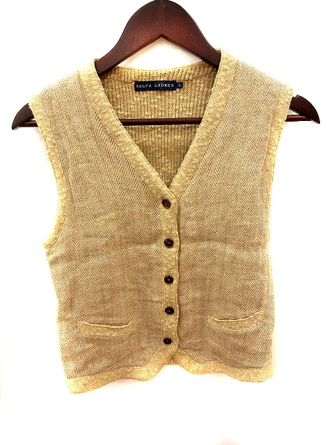 RALPH LAUREN/キャメルヘアーヘリンボーンセーターベスト/S 楽天市場】ポロ ラルフローレン メンズ ヘリンボーン ツイード