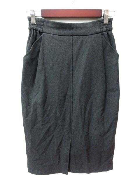 ルティロワドゥ ドレステリア Le Tiroir De Dressterior タイトスカート ミモレ ロング S グレー Yi レディース 195 ベクトルパーク