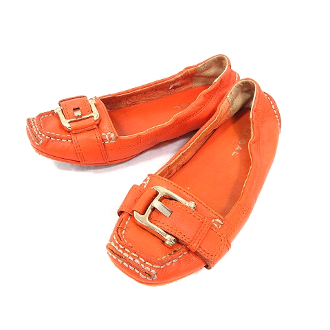 リーガル Regal モカシン フラットシューズ レザー ベルト 22 5 オレンジ Ct レディース 195 ベクトルパーク