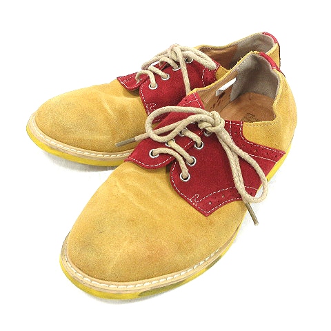 ジェイド Jade スニーカー ダンスシューズ ローカット スエード 23 5 黃 イエロー 赤 レッド Ct レディース 195 ベクトルパーク