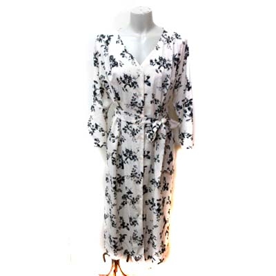 エージーバイアクアガール Ag By Aquagirl ロングワンピース 長袖 ベルスリーブ シフォン 花柄 ウエストマーク S ベージュ 黒 ブラック Yi レディース 195 ベクトルパーク