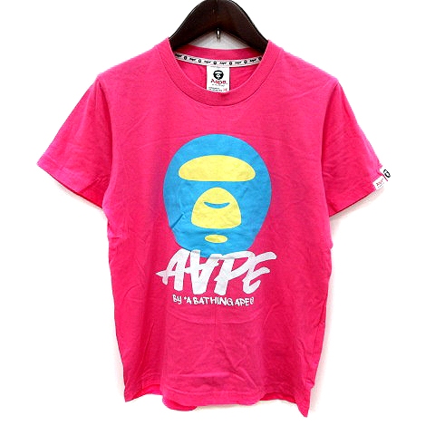 極美品！　a bathing ape アベイシングエイプ　Tシャツ ロゴ 極美品！ a bathing ape アベイシングエイプ Tシャツ ロゴ