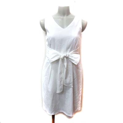 セシルマクビー Cecil Mcbee ミニワンピース ノースリーブ ウエストマーク M 白 ホワイト Yi レディース 195 ベクトルパーク セシルマクビー Cecil Mcbee ミニワンピース ノースリーブ ウエストマーク M 白 ホワイト Yi レディース 195 ベクトルパーク