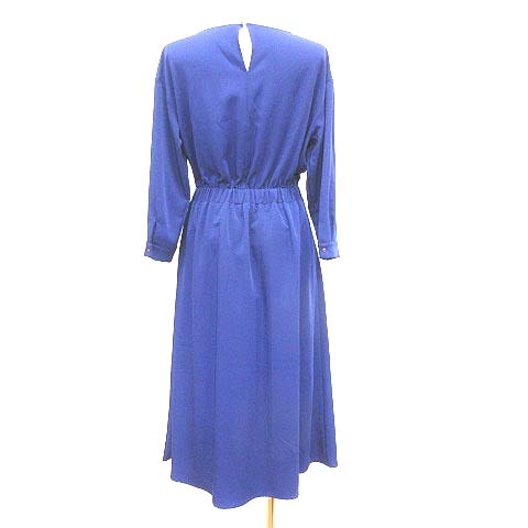 ケイビーエフ Kbf アーバンリサーチ フレアワンピース ロング 長袖 One 紫 パープル 紺 ネイビー Yk レディース 195 ベクトルパーク