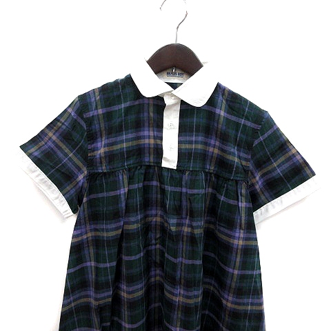 ビームスボーイ Beams Boy ワンピース ひざ丈 チェック 半袖 マルチカラー Ms レディース 195 ベクトルパーク
