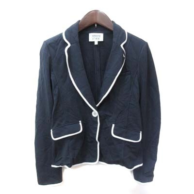 アルマーニ ジュニア ARMANI Jr テーラードジャケット シングル 12A 紺  