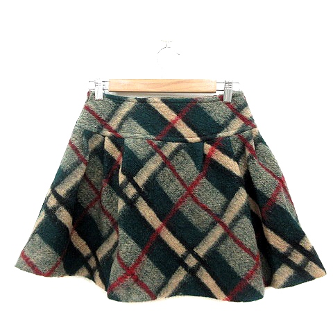 バーバリーブルーレーベル BURBERRY BLUE LABEL フレアスカート ミニ  