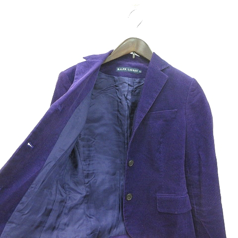 45RPM コーデュロイ テーラードジャケット ネイビー 日本製 紫色 コーデュロイ テーラードジャケット 45R コーデュロイ ジャケット
