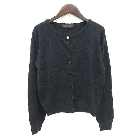 マーキュリーデュオ Mercuryduo ニットカーディガン 長袖 F 黒 ブラック Kb レディース 195 ベクトルパーク