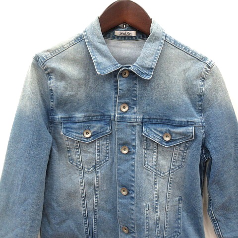 フリーズマート Free S Mart ジャケット ｇジャン ジージャン デニム 七分袖 M 青 ブルー St レディース 195 ベクトルパーク