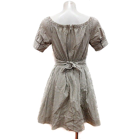 ジルバイジルスチュアート Jill By Jillstuart ワンピース ミニ ギンガムチェック 半袖 S カーキ ベージュ 白 ホワイト Ms レディース 195 ベクトルパーク ジルバイジルスチュアート Jill By Jillstuart ワンピース ミニ ギンガムチェック 半袖 S カーキ ベージュ 白 ホワイト Ms レディース 195 ベクトルパーク