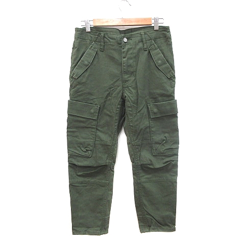 リーバイス Levi S カーゴパンツ テーパード 30 緑 カーキ Ct メンズ 195 ベクトルパーク