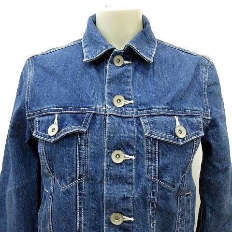 ジーナシス Jeanasis デニムジャケット Gジャン ジージャン F 青 ブルー St レディース 195 ベクトルパーク