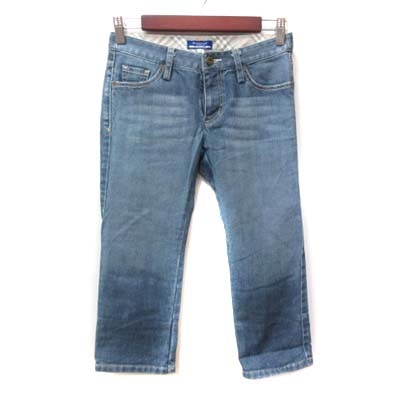 バーバリーブルーレーベル Burberry Blue Label クロップドパンツ デニム ジーンズ 23 青 ブルー Yi レディース 195 ベクトルパーク バーバリーブルーレーベル Burberry Blue Label クロップドパンツ デニム ジーンズ 23 青 ブルー Yi レディース 195 ベクトルパーク