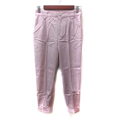 ランバンオンブルー Lanvin En Bleu テーパードパンツ 36 ピンク Yi レディース 195 ベクトルパーク