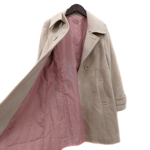 フリージアバイフリーズマート Freesia By Free S Mart チェスターコート 総裏地 M ベージュ Mn レディース 195 ベクトルパーク