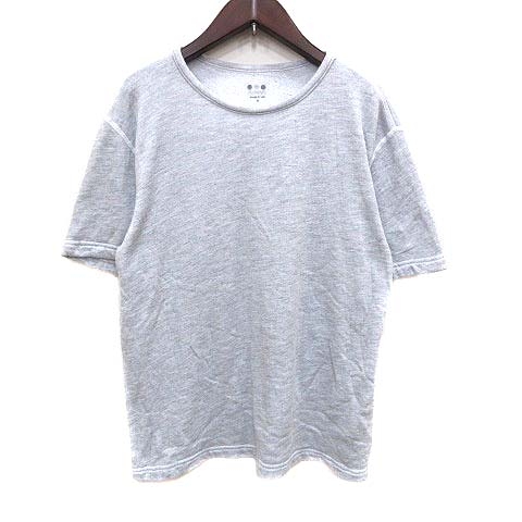 スリードッツ Three Dots Tシャツ カットソー 半袖 M グレー Yk メンズ 195 ベクトルパーク