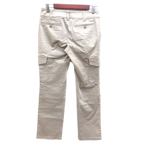 スピック スパン Spick Span カーゴパンツ テーパード 36 ベージュ Yk レディース 195 ベクトルパーク