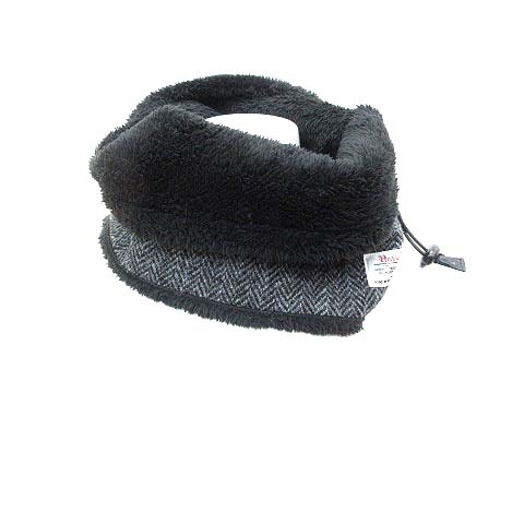 ハリスツイード Harris Tweed マフラー スヌード ツイード ウール グレー 黒 ブラック Yk メンズ 195 ベクトルパーク ハリスツイード Harris Tweed マフラー スヌード ツイード ウール グレー 黒 ブラック Yk メンズ 195 ベクトルパーク