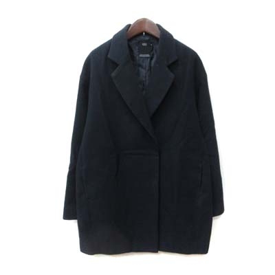 アズールバイマウジー Azul By Moussy チェスターコート 総裏地 M 黒 ブラック Yi レディース 195 ベクトルパーク アズールバイマウジー Azul By Moussy チェスターコート 総裏地 M 黒 ブラック Yi レディース 195 ベクトルパーク