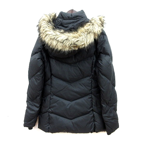 短丈 ファー Timberland ブラック ファージャケット M Timberland ファーダウンジャケット ティンバーランド Timberland