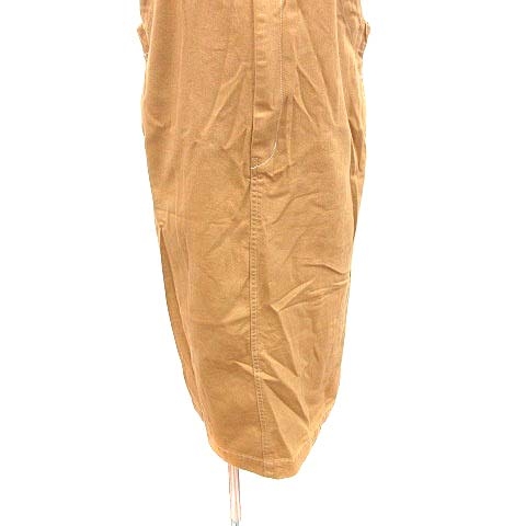 スタディオクリップ Studio Clip ジャンパースカート ワンピース ひざ丈 ノースリーブ L ベージュ Yk レディース 195 ベクトルパーク