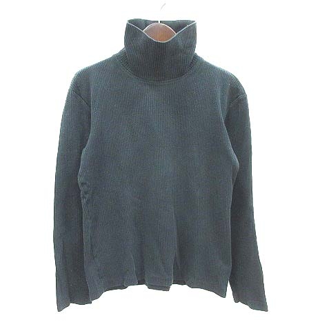 ポールスミス PAUL SMITH ニット カットソー タートルネック 長袖 M 黒 