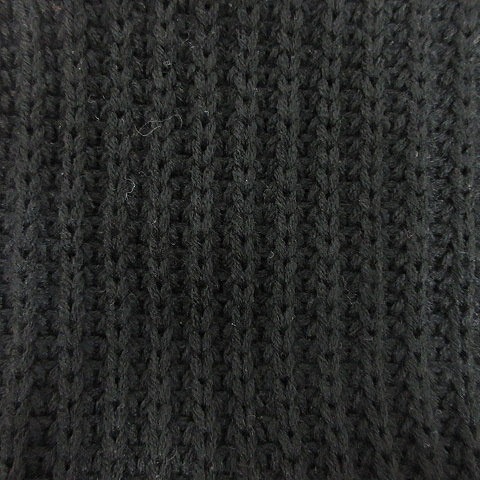 ナンバーナイン NUMBER (N)INE スヌード マフラー ストール ニット 黒