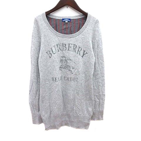 BURBERRY ロゴプリント 長袖チュニック