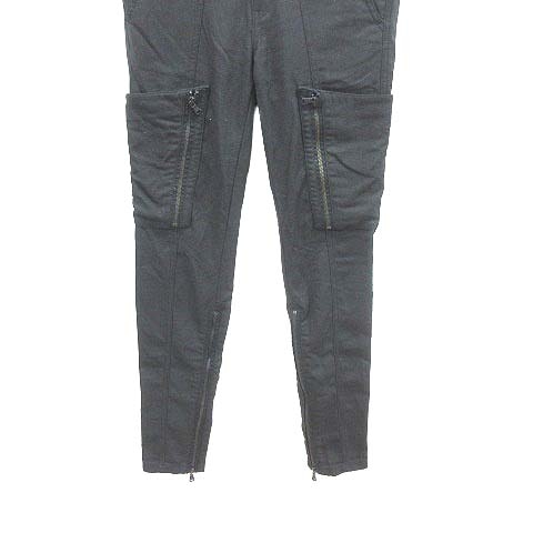 ディーゼル Diesel カーゴパンツ スキニー 28 黒 ブラック Yk レディース 195 ベクトルパーク